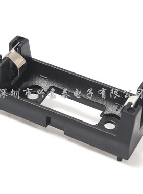 1节CR123A 16340电池盒 LIR123A电池座 单节电池 PCB用带插针