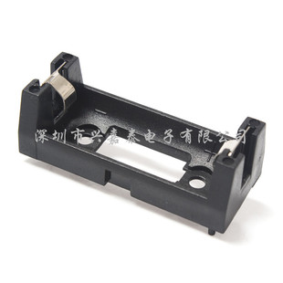 1节CR123A 16340电池盒 LIR123A电池座 单节电池 PCB用带插针