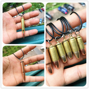 95子弹壳工艺品项链吊坠挂件射击馆促销活动礼品军旅景点纪念品