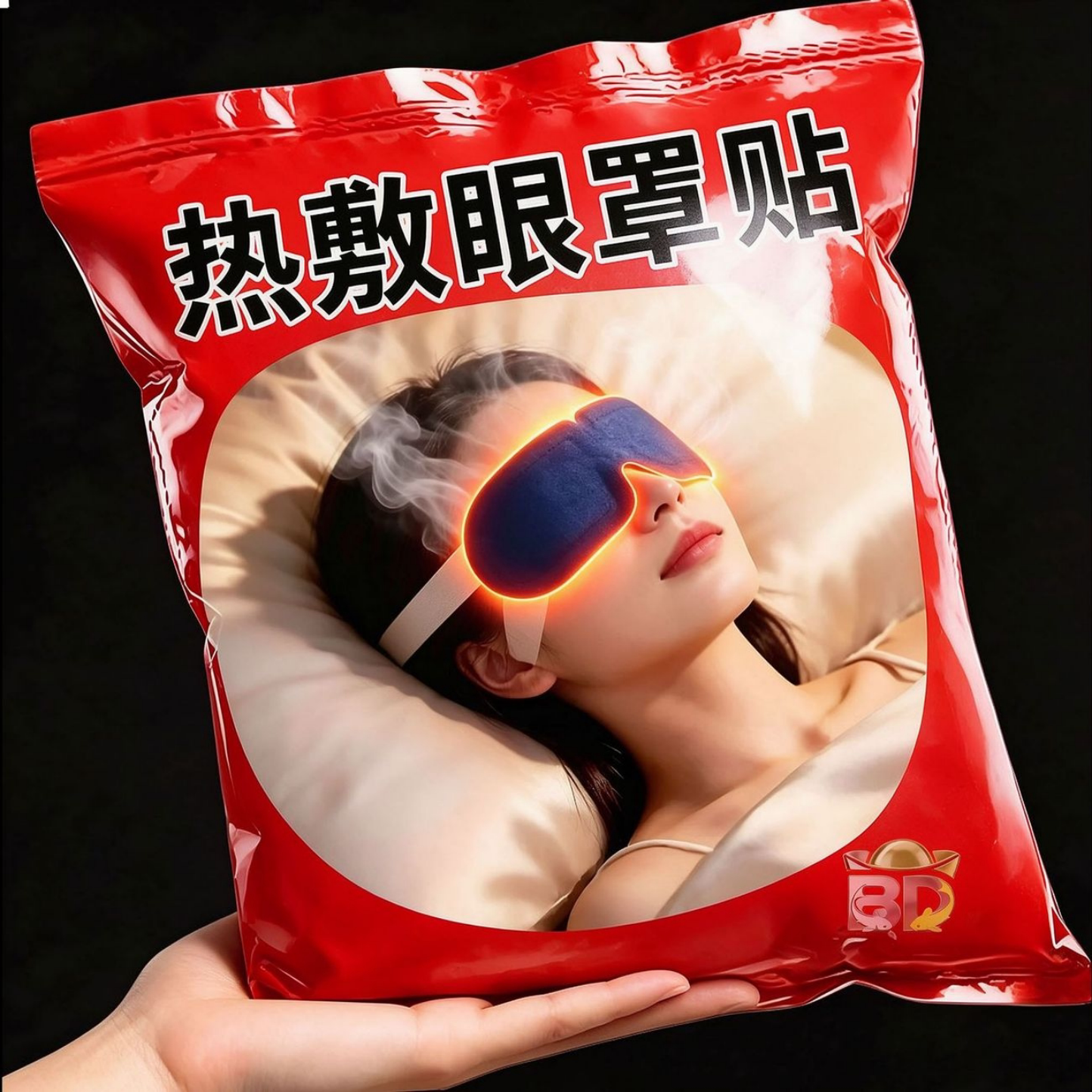 蒸汽眼罩热敷放松眼部眼睛遮光罩蒸气发热暖宝宝暖贴睡眠护眼贴