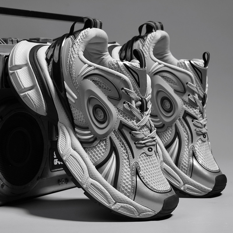 男鞋2026新款高端OLD巴黎ins潮女今年流行爆款增高厚底国潮老爹鞋