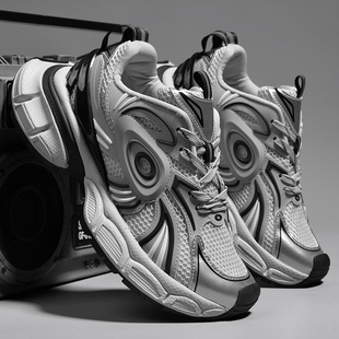 增高厚底国潮老爹鞋 高端OLD巴黎ins潮女今年流行爆款 2026新款 男鞋