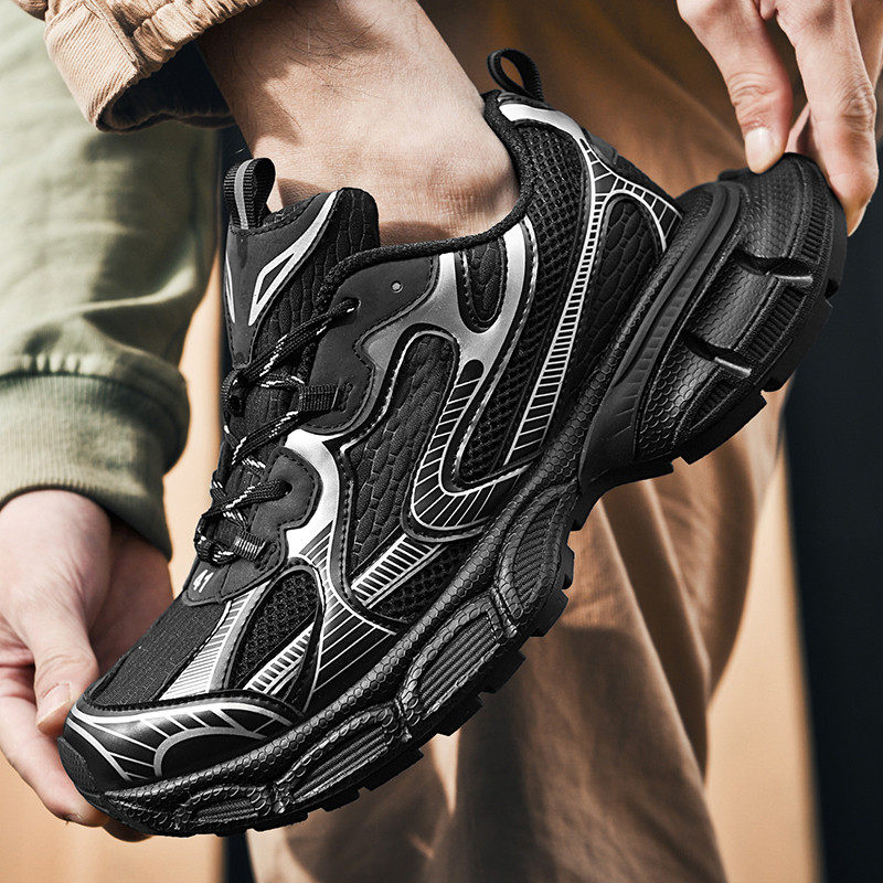 鞋子男潮鞋百搭2026新款今年流行爆款巴黎3XL增高厚底老爹鞋女