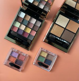 SUQQU深奏花缠春风染胡桃染瑞花阳香光暮彩叶集凛覗眼影盘小样