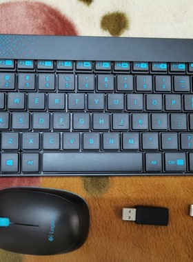 正品罗技MK240 m212接收器 k240单键盘 迷你便携无线键盘 接收器