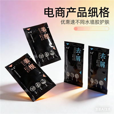 鸿姜去屑控油养发洗发水