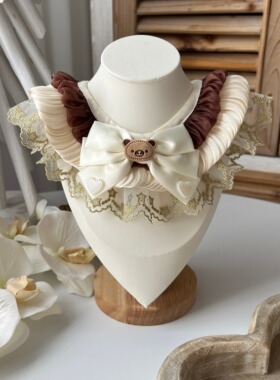 宠物口水巾领结猫咪狗狗通用布偶约克夏比熊泰迪卡通弹力可爱围脖