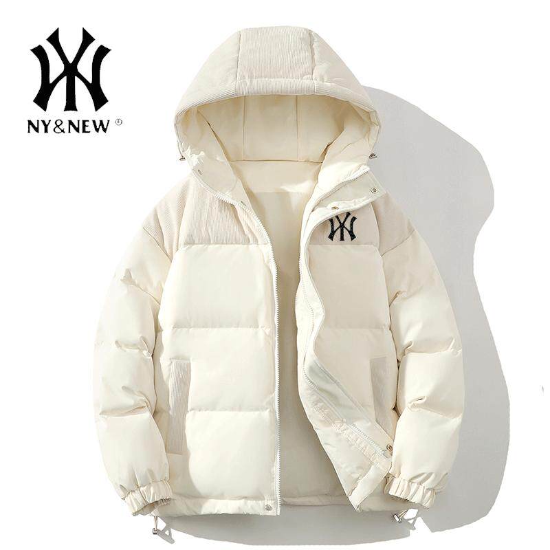 Brand authentic women's down jacket, 2025 winter new style, windproof and warm, hooded puffer coat, thickened winter wear for men