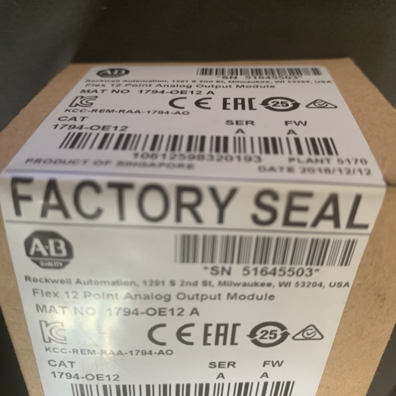 议价1794-OE12 FlexLogix系列 I/O模块 AB罗克韦尔 1794OE12