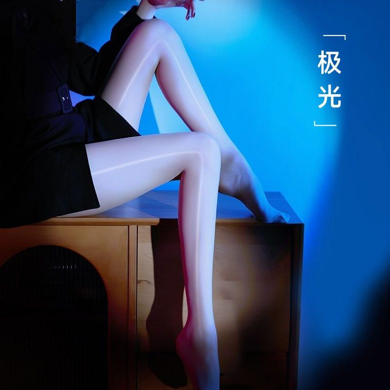 SK极光袜 裆部360无痕无缝深裆油光丝袜女超薄夏季美肤连裤袜性感