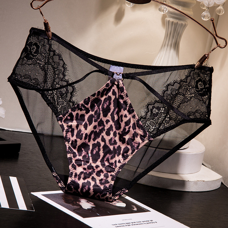 低腰镂空腰部绑带内裤女性感蕾丝边轻奢透薄网纱纯欲风包臀
