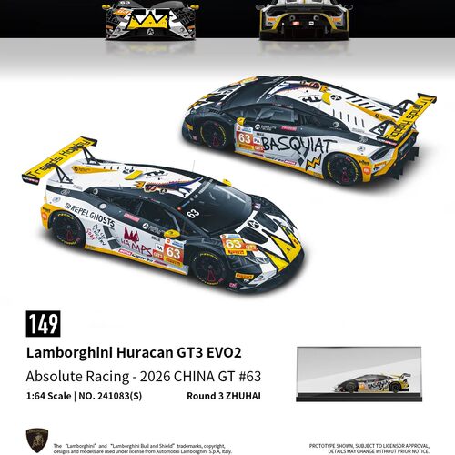 TH1/64兰博基尼GT3EVO2ChinaGT