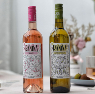 【陶罐酿造 高颜值】格鲁吉亚甜红葡萄酒拉尼娜卡胡里桃红甜酒