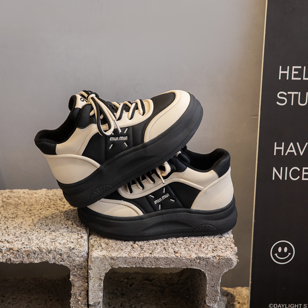 戈美其冬款休闲厚底百搭女鞋