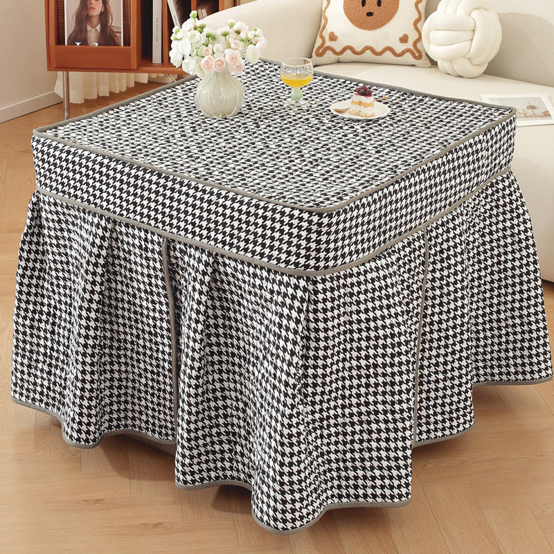 电炉罩烤火罩加厚烤火炉被子电暖炉桌子套正方形麻将机取暖桌布罩