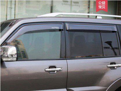 三菱帕杰罗V93V97V73V75V77晴雨挡进口帕杰罗V73 V93 V87雨眉改装