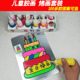 胶画烤画 手工diy制作 儿童涂色滴胶颜料3d立体玻璃胶贴填色画套装