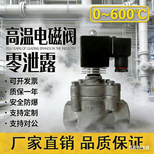 250度高温防爆电磁阀定制