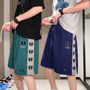 哈伦休闲短裤男五分夏季休闲新款潮中裤五分裤图片