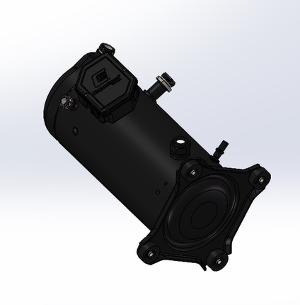 涡旋螺杆压缩机3D建模图纸用于制冷空调系统谷轮ZF25K4E-TFD设计
