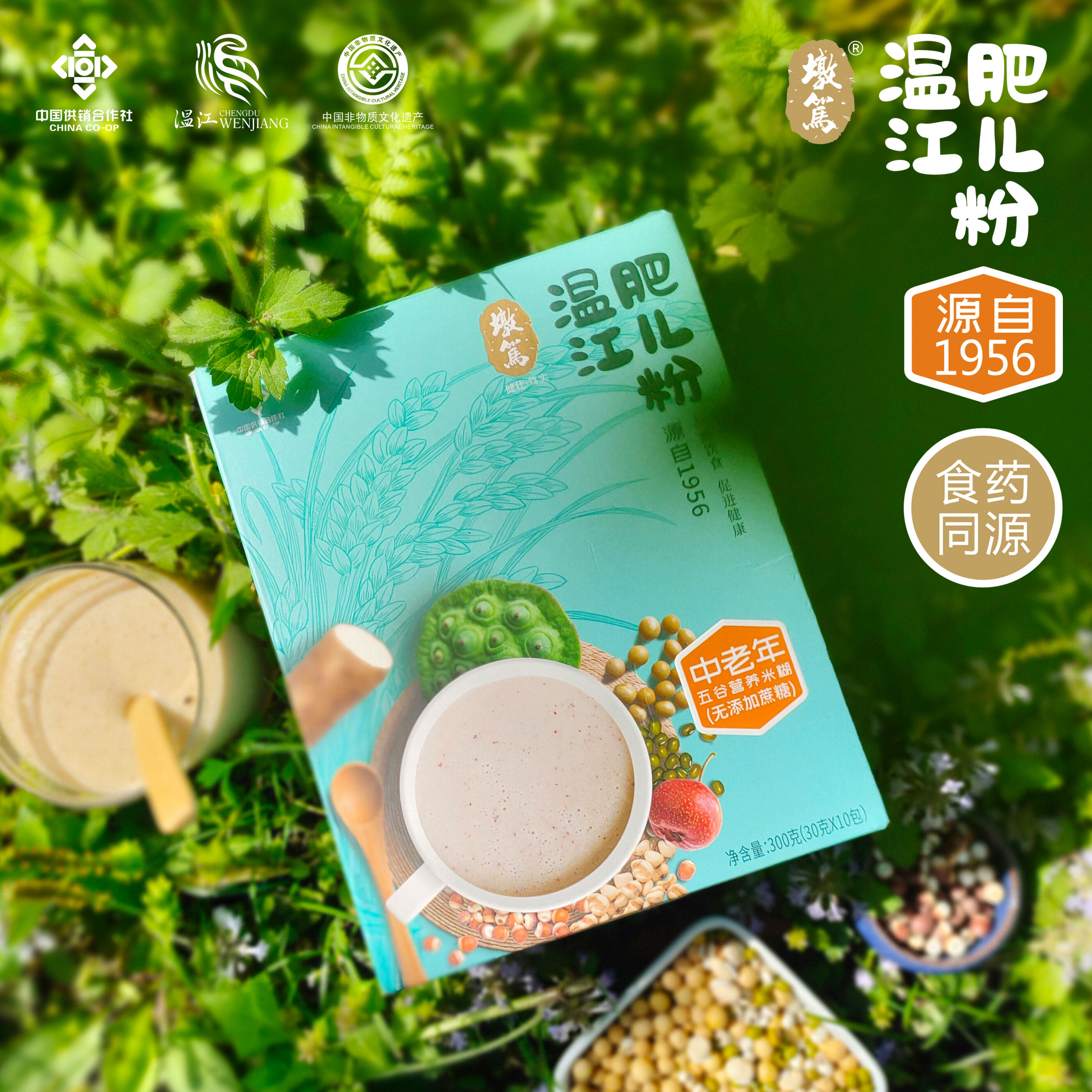 2020年全新推出温江肥儿粉墩笃中老年五谷营养米糊（方便谷物粉）,咖啡/麦片/冲饮,谷物营养配方粉,淘宝优惠券,粉丝福利购,淘宝优惠卷