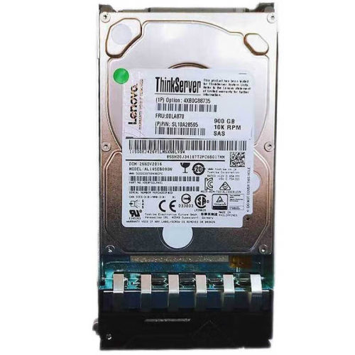 联想ThinkServer 1.8TB 10K SAS 2.5英寸硬盘 4XB0G88737 00XH239