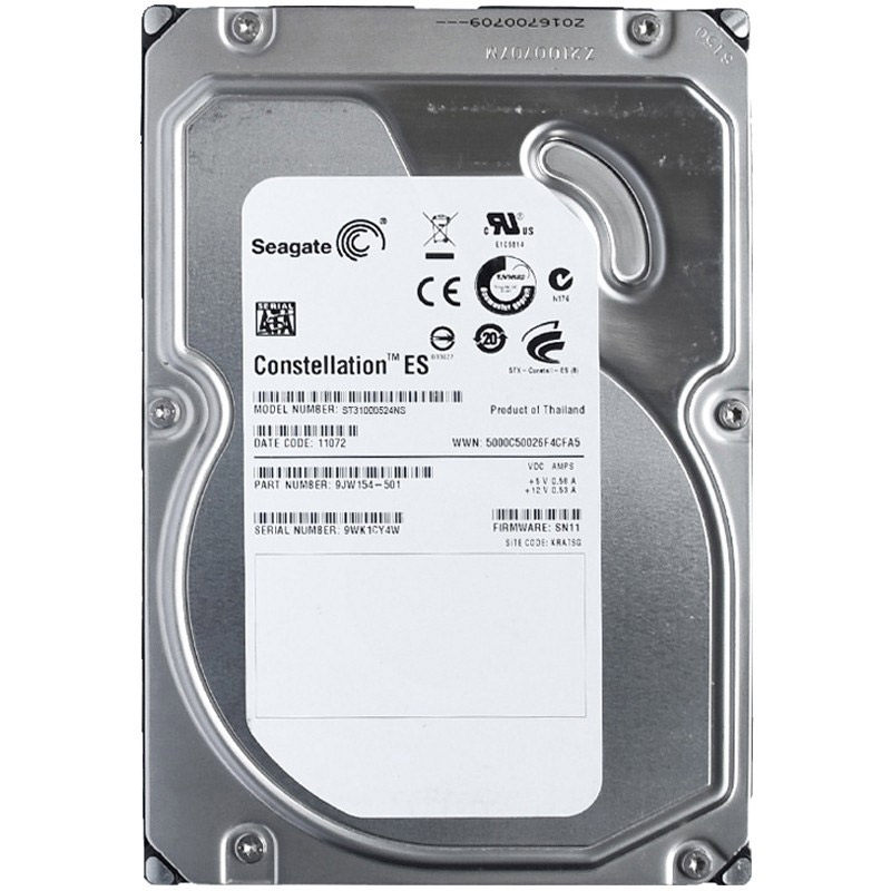 全新 希捷企业级硬盘 1TB 7200转 SATA接口 ST31000524NS