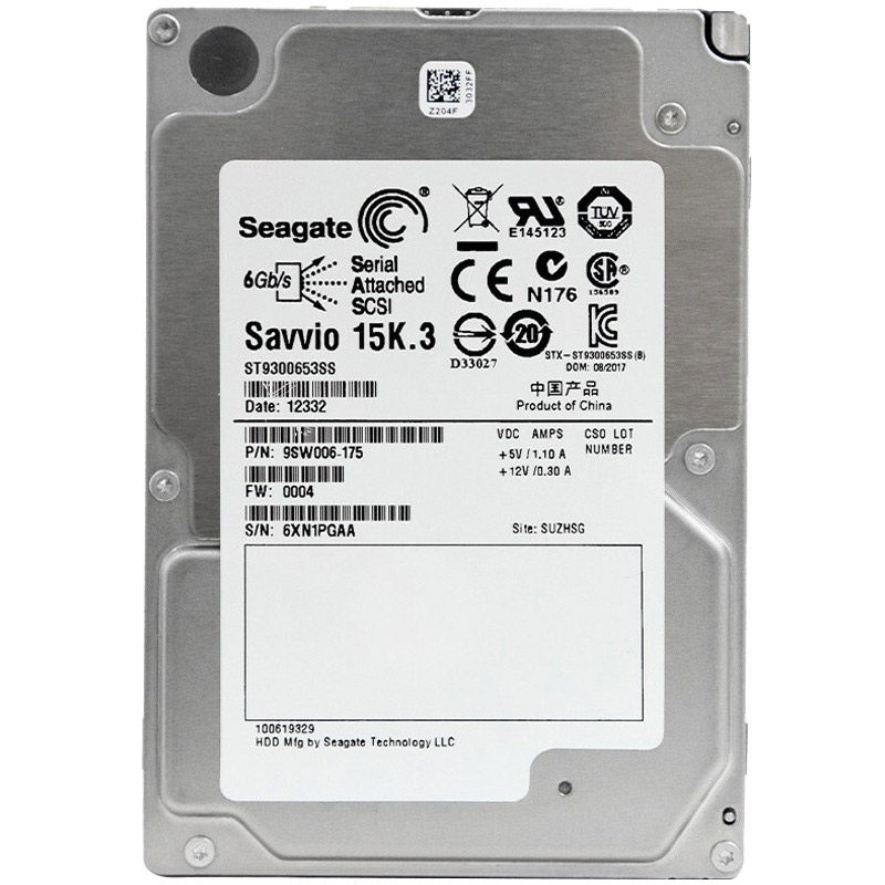 Seagate/希捷 300GB 15000转 SAS 2.5英