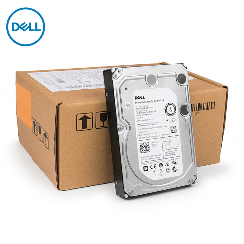 DELL/戴尔服务器工作站硬盘 2TB 7.2K SAS 3.5英寸 含托架 盒包