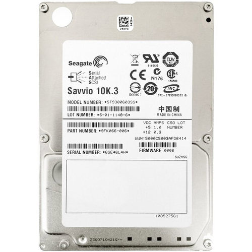 希捷 企业级硬盘 ST9300603SS 300GB 10K SAS 2.5英寸