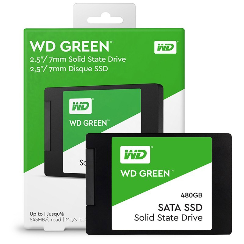 西部数据Green绿盘SSD固态硬盘