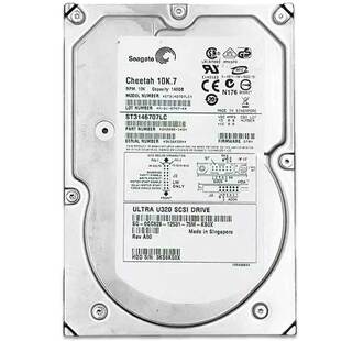 希捷服务器硬盘146G Ultra320 SCSI 80pin3.5英寸ST3146707LC 10K