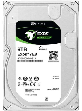 Seagate/希捷 6TB企业级硬盘3.5英寸 SATA 银河Exos ST6000NM021A