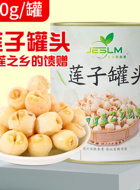 莲子罐头甜品奶茶原料