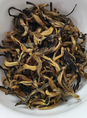 茶农直销粤北仁化丹霞蜜香红茶白毫茶