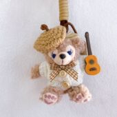 雪莉达菲挂件可爱毛绒挂饰汽车钥匙扣礼物i网红爆款 包挂闺蜜礼物