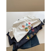 韩系减龄立体水果印花短袖 T恤女 夏轻薄宽松显瘦圆领正肩休闲tee