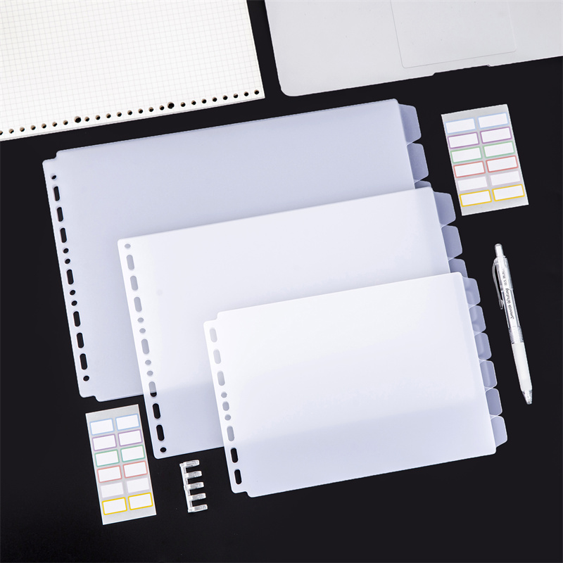 立威赫活页本挡板分隔页索引页