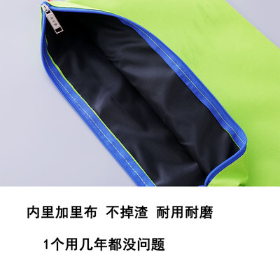 。小学科目袋初中科目分类整理袋A4文件袋帆布拉链试卷收纳袋加里