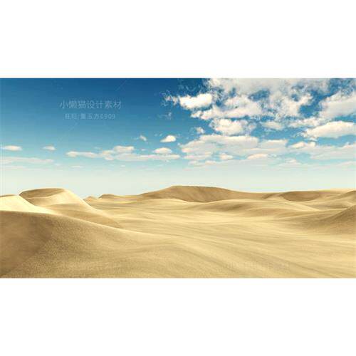 maya沙漠场景模型带材质maya沙漠地形场景 玛雅自然场景obj-03684