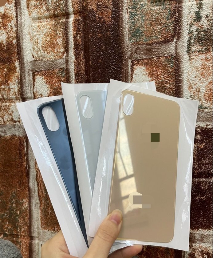 适用苹果x后盖玻璃iphone手机保护套/壳