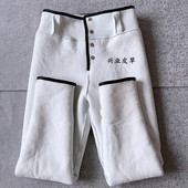 中老年加厚防风纯羊皮裤 整张羊皮皮毛一体皮裤 纯天然真羊皮羊毛裤