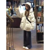 时尚 轻薄 棉服学院风甜美反季 洋气羽绒服女冬季 小个子外套2025新款