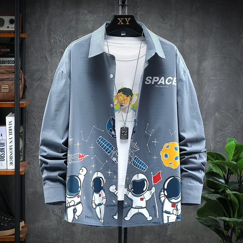 Осенняя трендовая рубашка