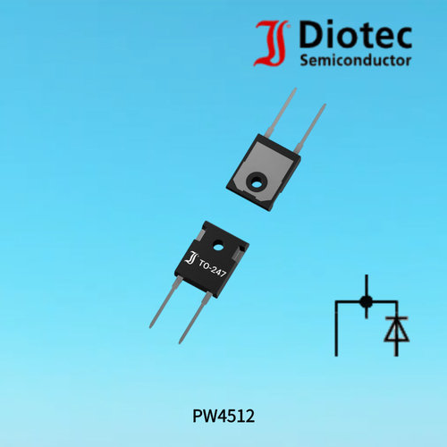 德国 德欧泰克Diotec 标准恢复整流器PW4512 TO-247-2L 45A 1200V