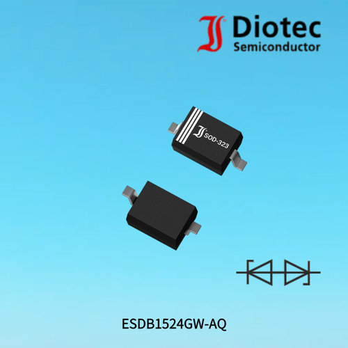 德国 德欧泰克Diotec ESD保护ESDB1524GW-AQ  SOD-323 AEC-Q101
