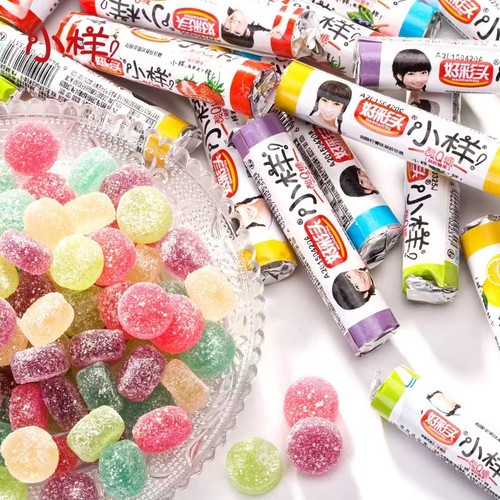 小样酸q糖好彩头软糖橡皮糖混合