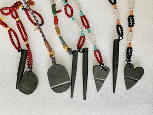 塔吉克族传统纯天然二合一石眉笔眼线笔眉笔使用三生三世防水防汗