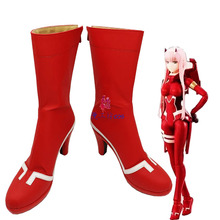 darlinginthefranxx国家队02女主cos鞋cosplay动漫鞋子靴子可定做