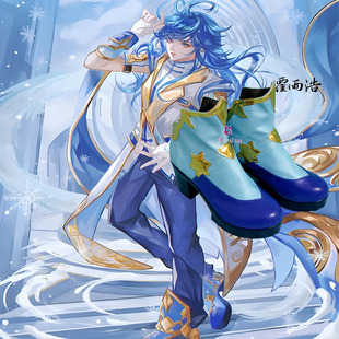 漫工坊斗罗大陆霍雨浩cos鞋子定制动漫游戏cosplay靴子定做